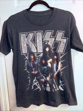 Vintage 1990 KISS Hot in the Shade Tour T Shirt